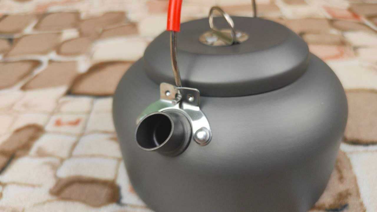 Чайник для кемпінгу туристичний teapot 1,2 літри походний рибалки