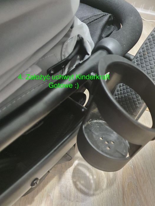 Zestaw naprawczy do uchwytu na kubek cup holder do wózka Kinderkraft