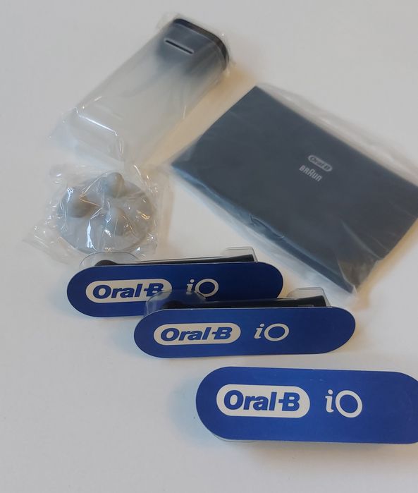 3 końcówki do oral-b io i akcesoria
