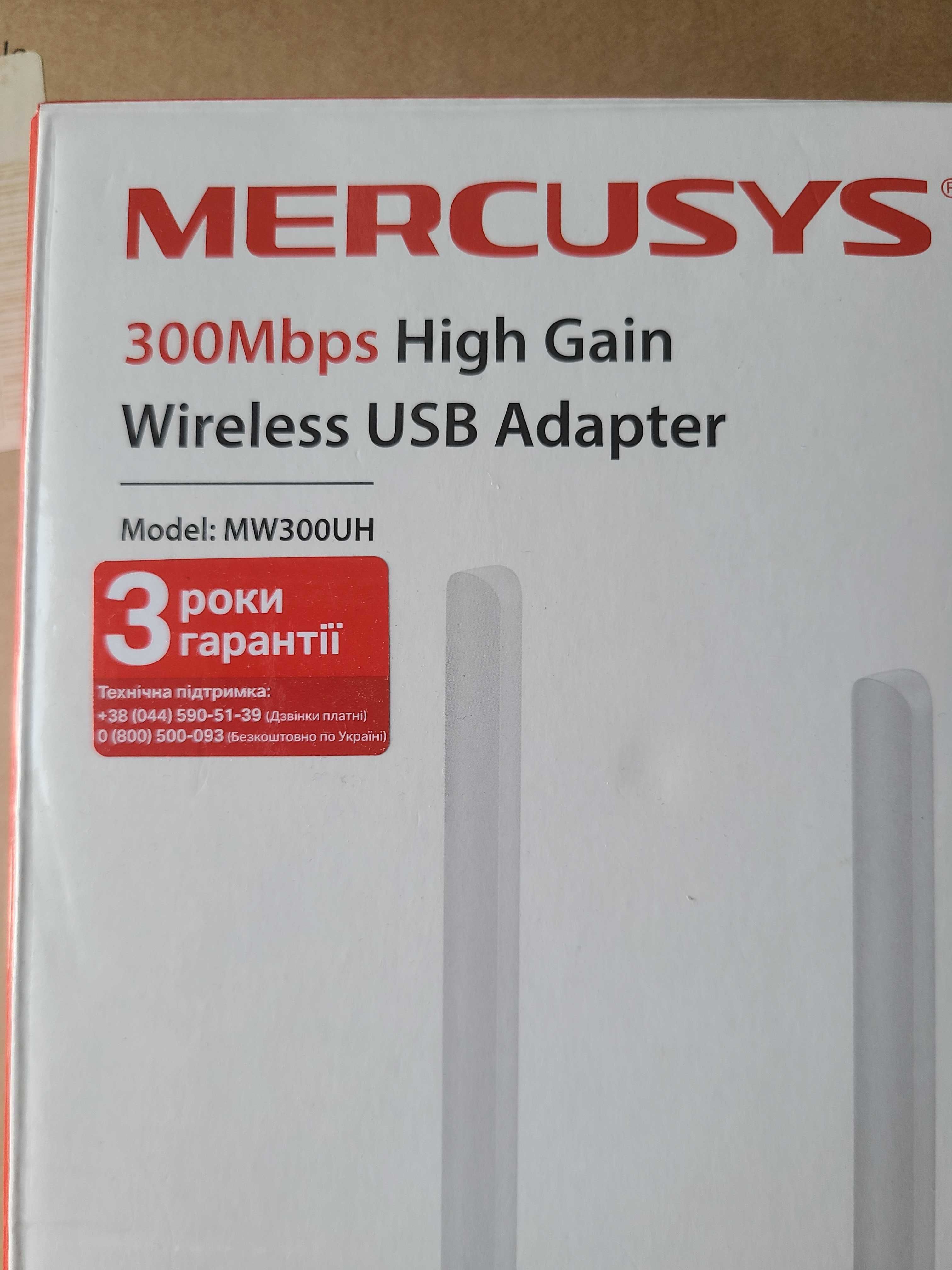 USB WIFI Адаптер Mercusys 300 Mb