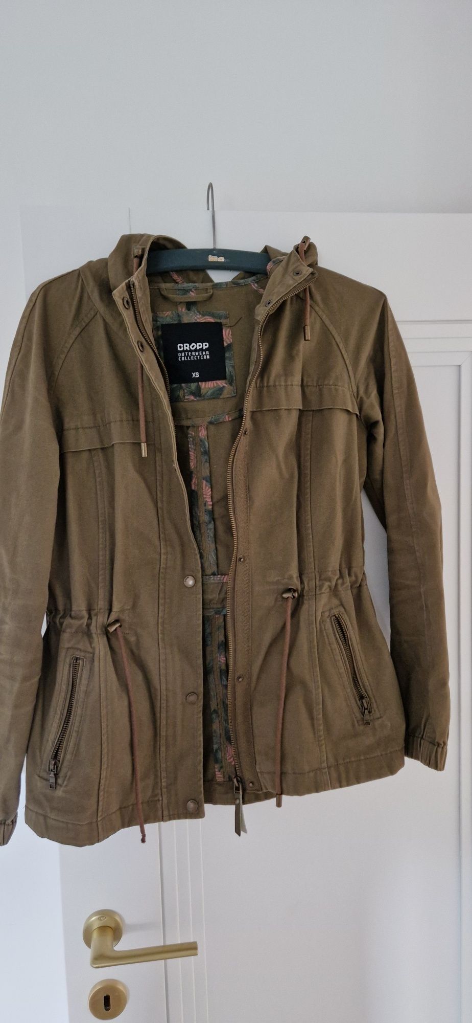 Kurtka parka zielona Cropp XS