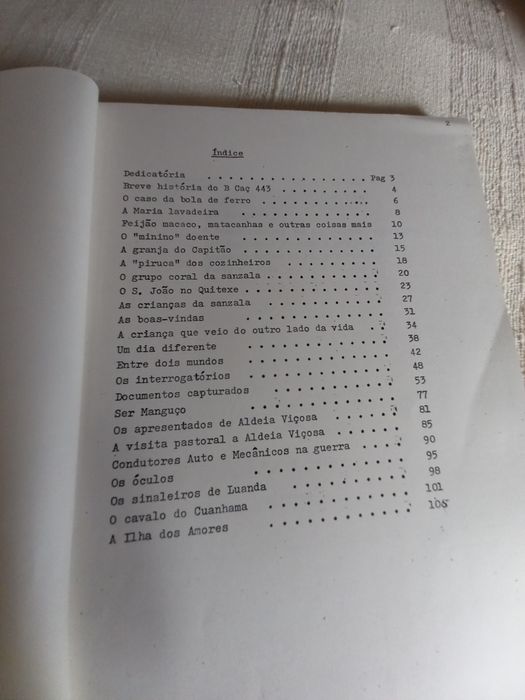 Manguços e Outros recordações de Angola