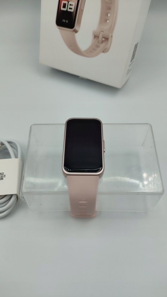 Smartband inteligentna Opaska Menu Polskie Huawei Band 9 różowy