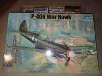 Model do sklejania  P -40 N  war Hawk  1/32 trumpeter plus dodatki