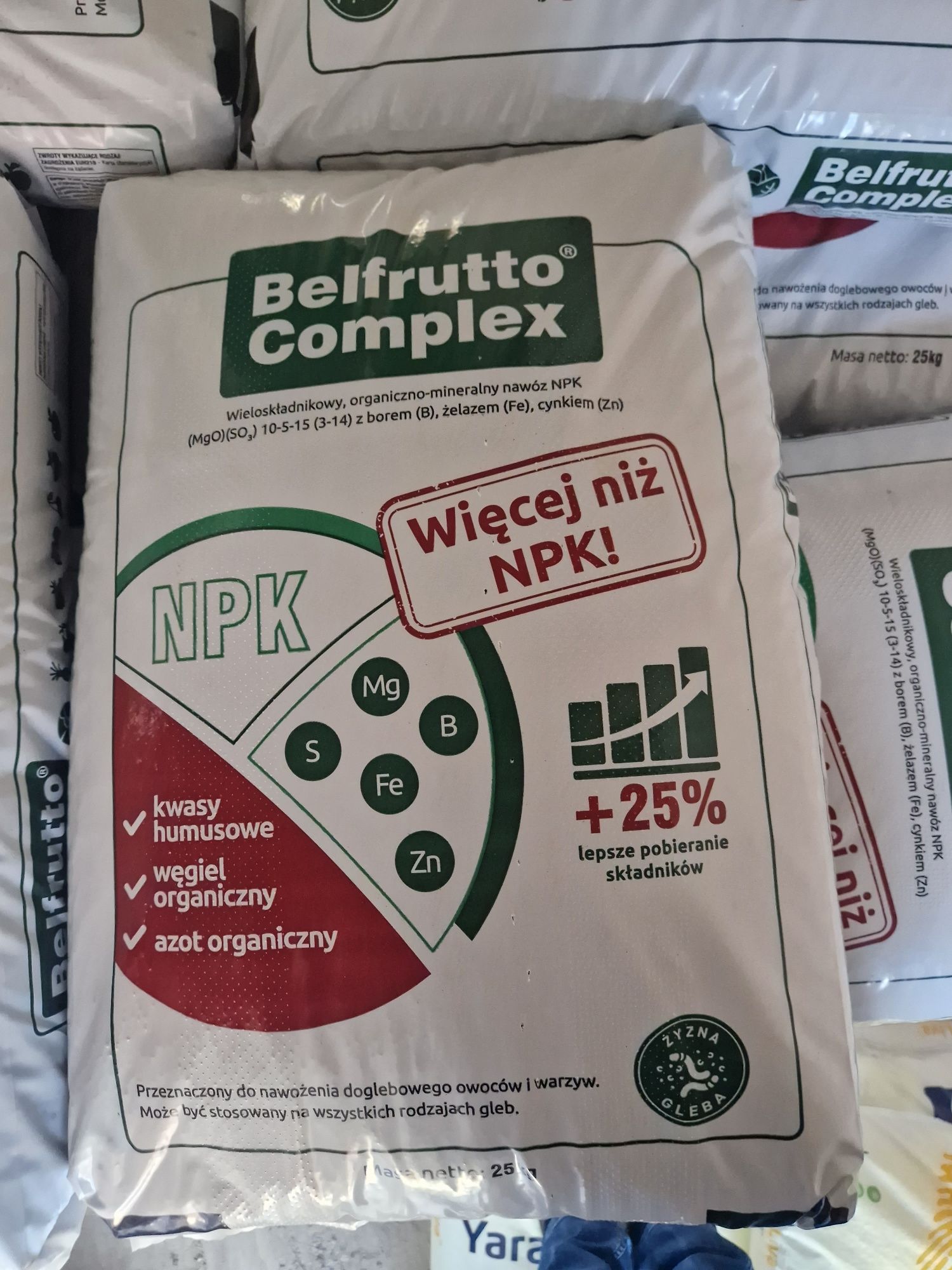Nawóz Belfrutto Complex pod owoce warzywa NaturalCrop