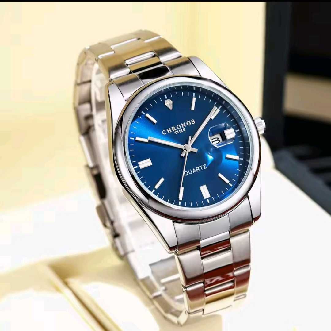 Zegarek analogowy nakręcamy Chronos