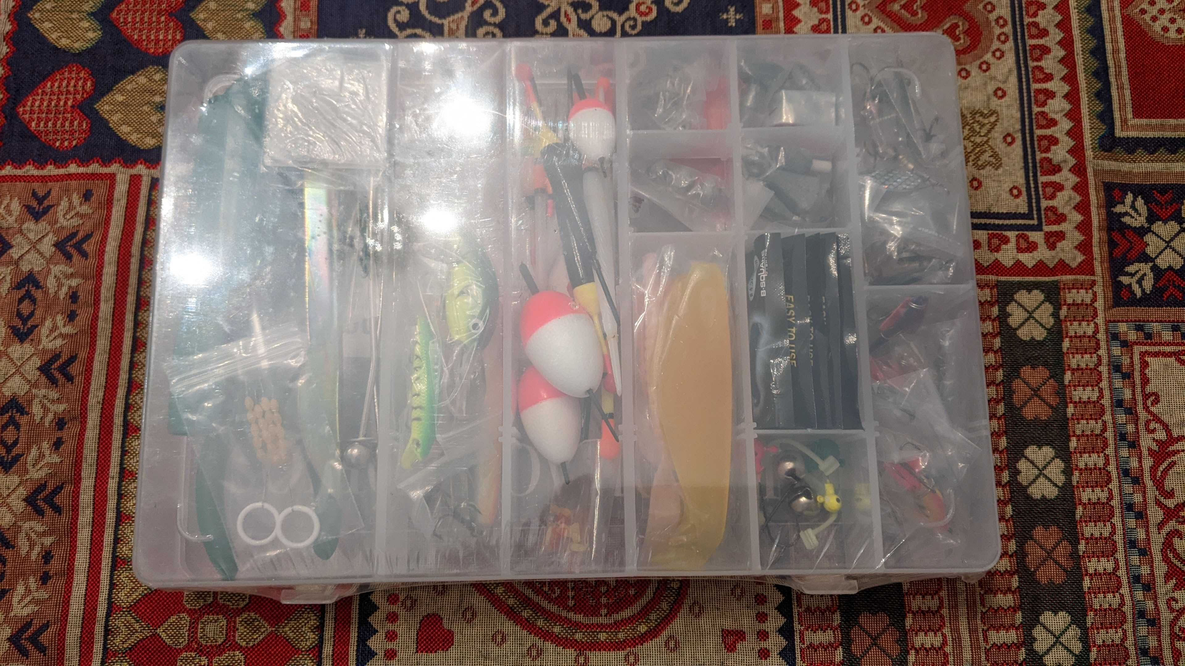 Caixa de acessórios para pesca (selado)