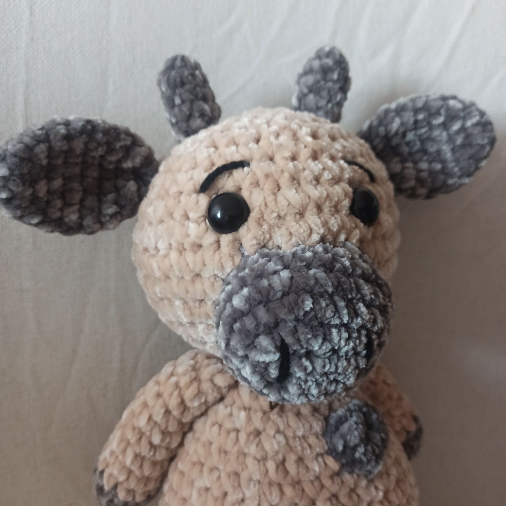 Krówka na szydełku handmade
