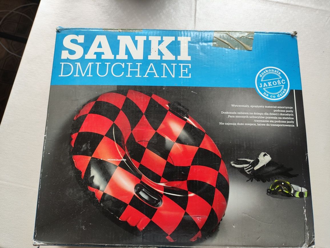 Sanki dmuchane duże 115 cm