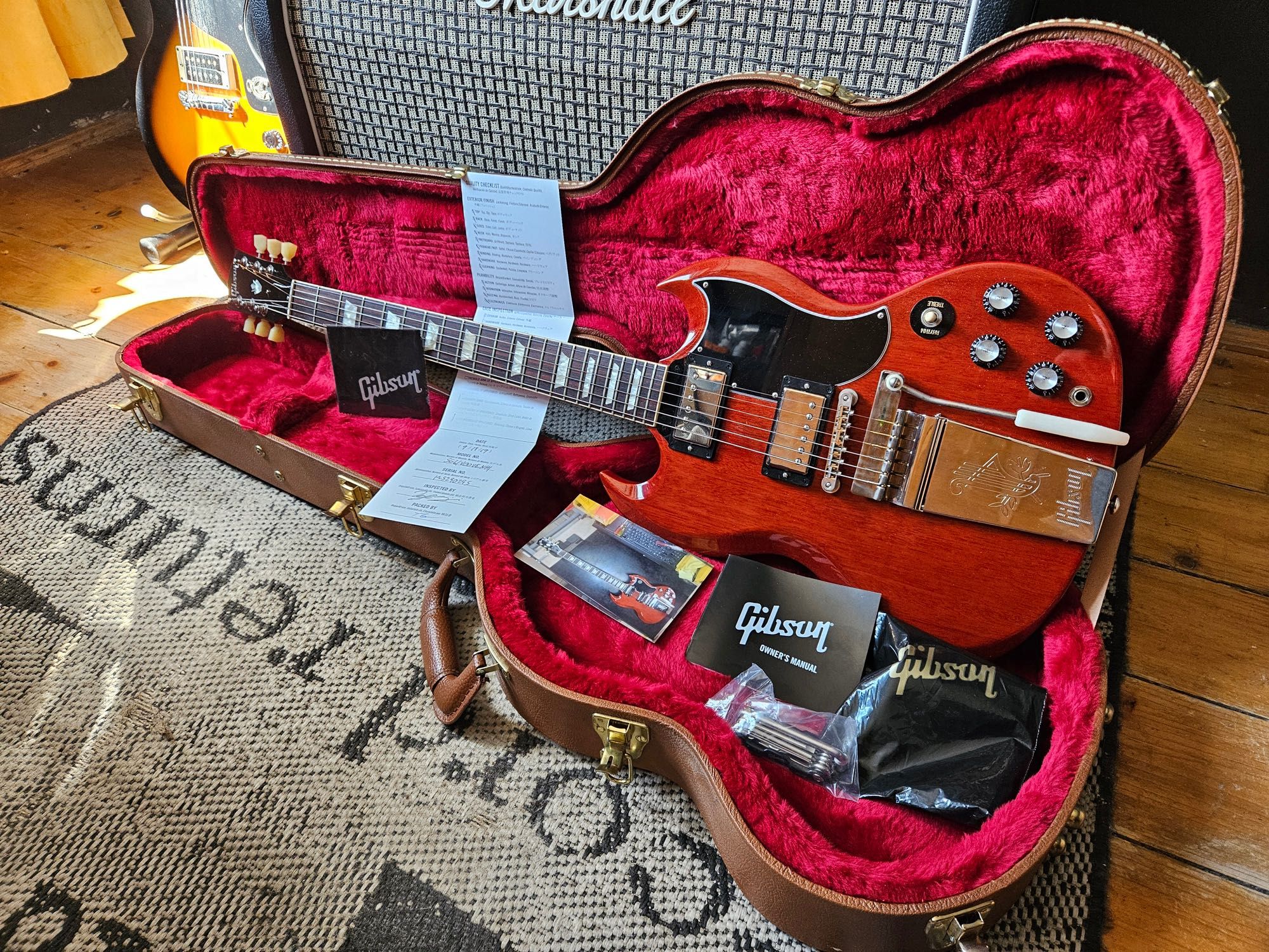 Gibson SG Standard 61 Maestro Vibrola Vintage Cherry 2019