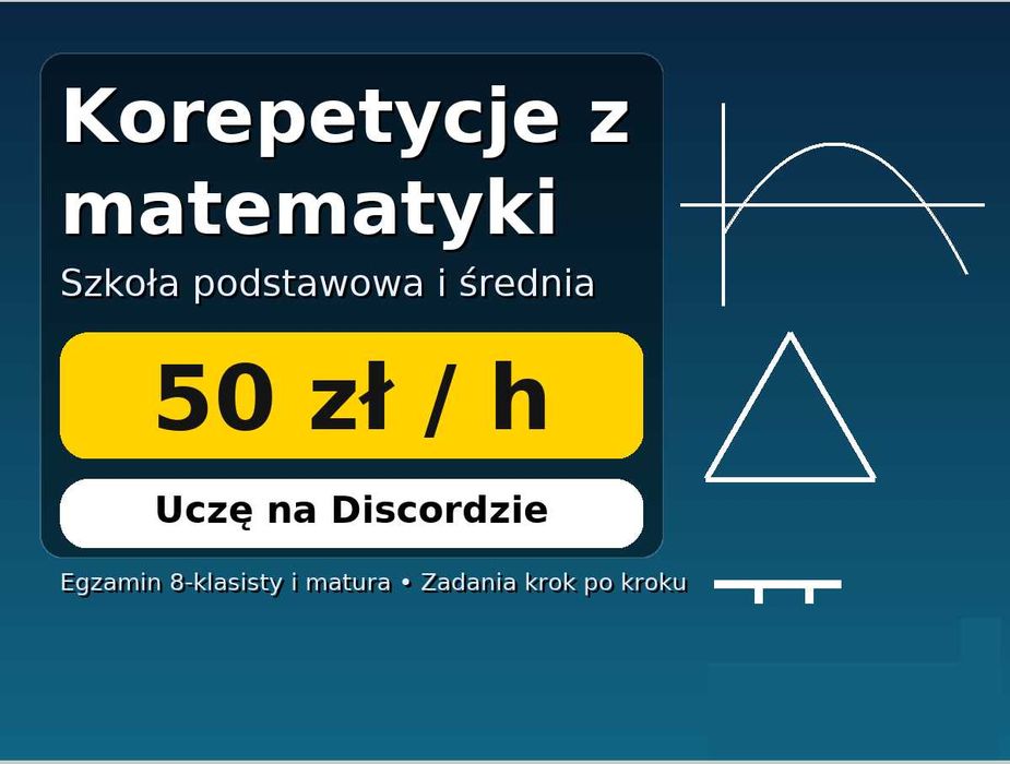 Korepetycje z matematyki