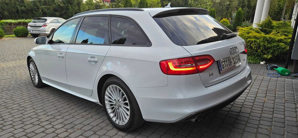A4 B8 2015r. 2.0 TDI 150KM 190tys km S-LINE Biała Perła PIĘKNA!!!