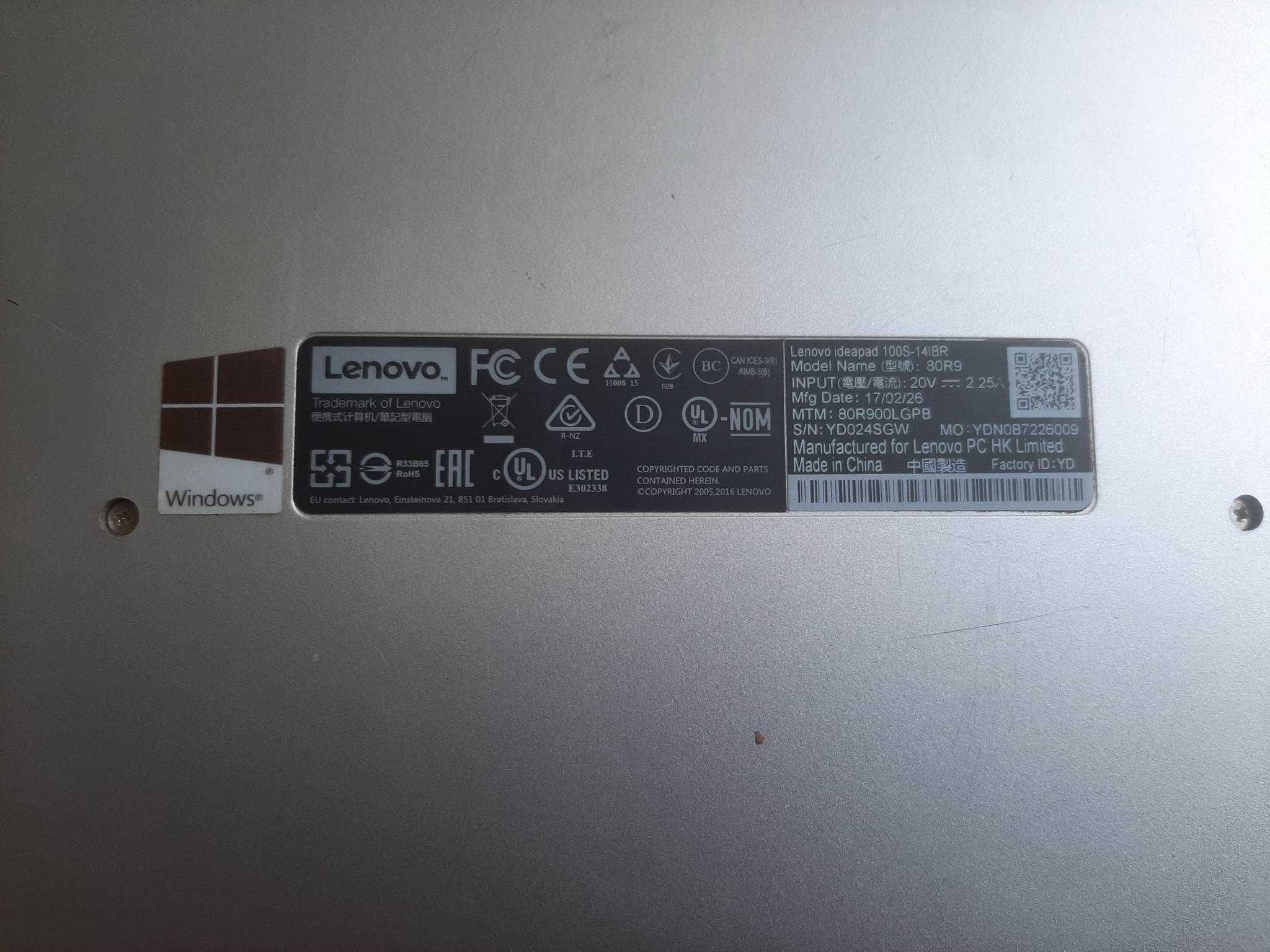 lenovo ideapad 100s 14ibr  80R9