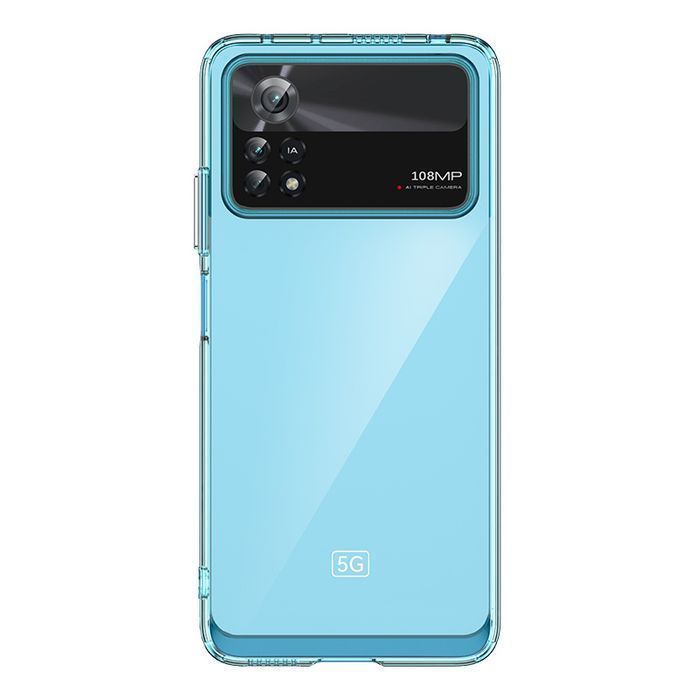 Etui Outer Space Case Xiaomi Poco X4 Pro 5G - Pokrowiec Niebieski