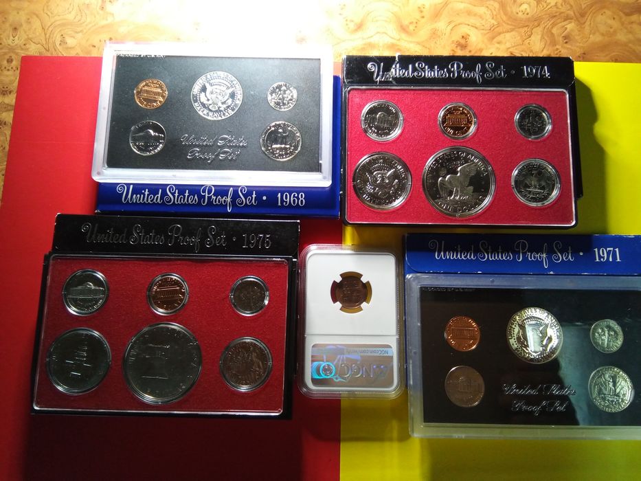 Річні набори США у якості пруф.