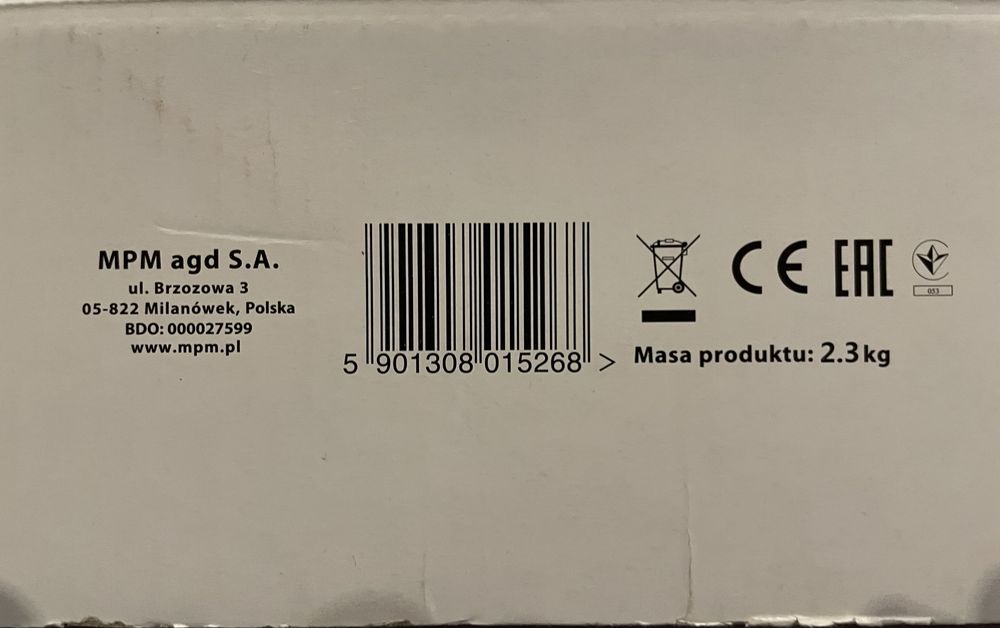 Krajalnica do Wędlin, Chleba i Sera MPM MKR-03