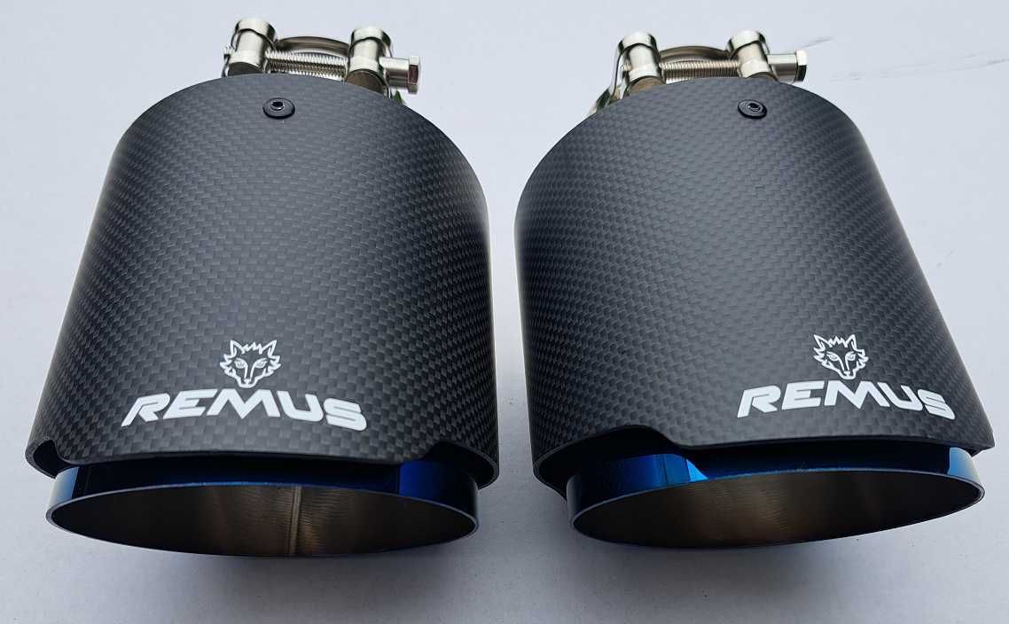 tłumik przelot wydech FORD MUSTANG GT 3,7 5,0 czarna 120mm