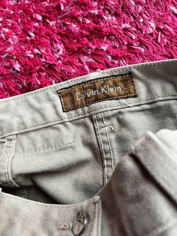 Calvin Klein jeansowa spódniczka z guzikami vintage