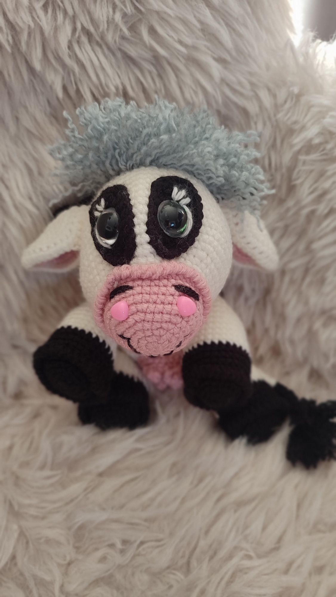 Maskotka handmade Krowa FREDZIA