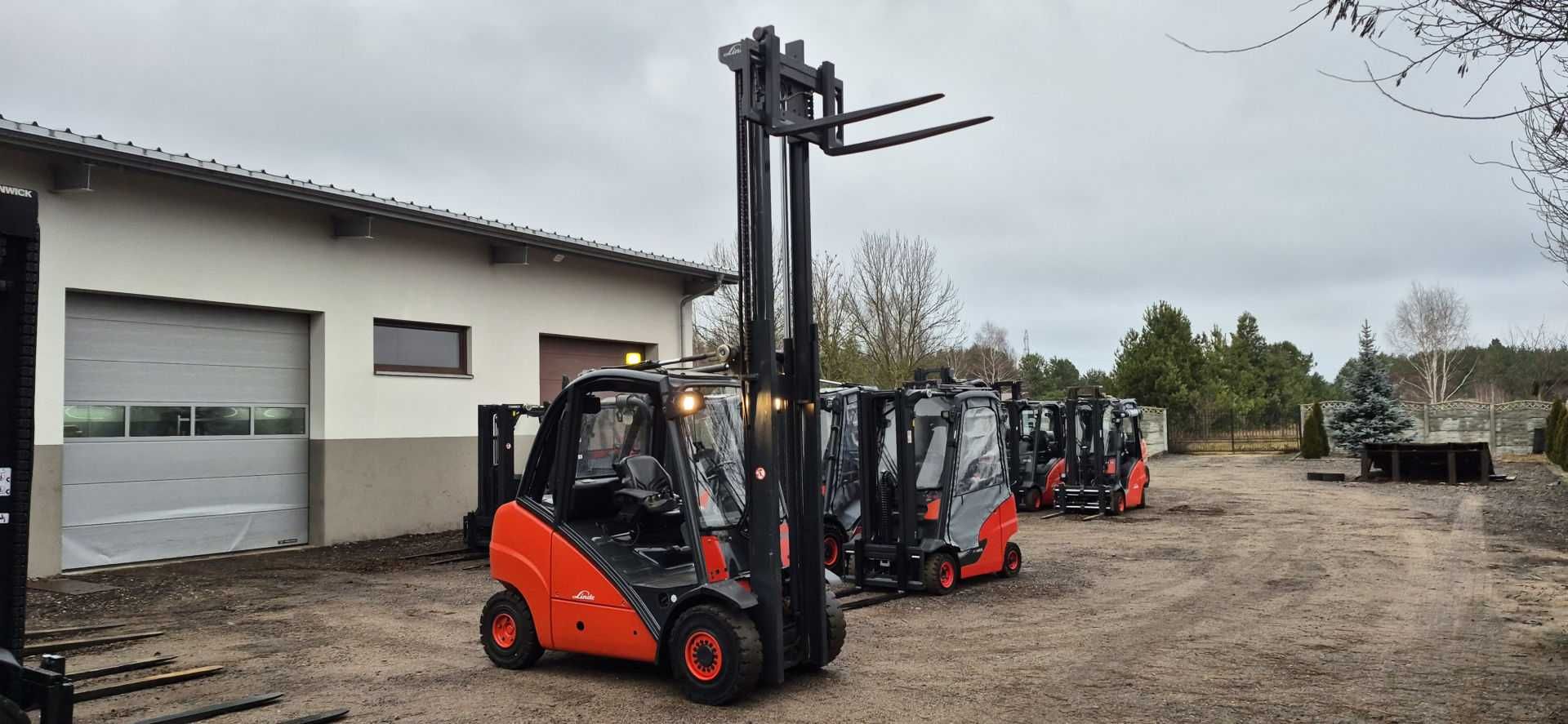 Wózek Widłowy Linde H35D - Diesel - Udźwig 3500kg - Stan BDB