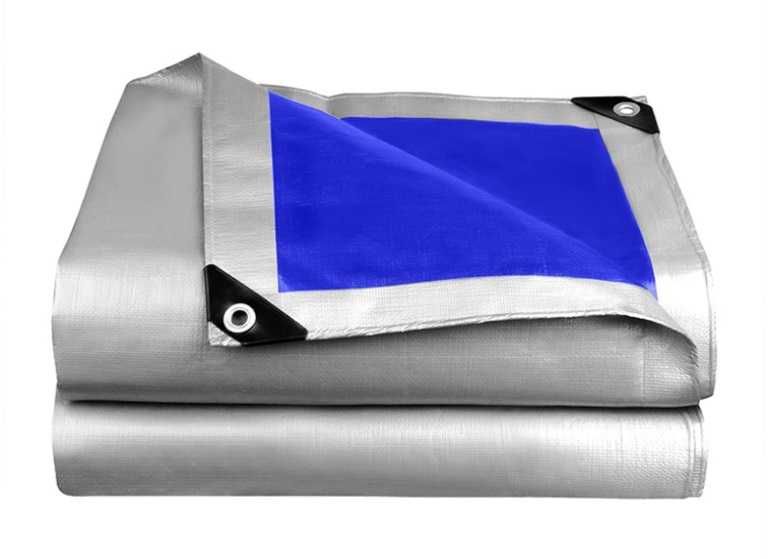 Plandeka płachta 4x5 75g MOCNA mrozoodporna UV RÓŻNE ROZMIARY