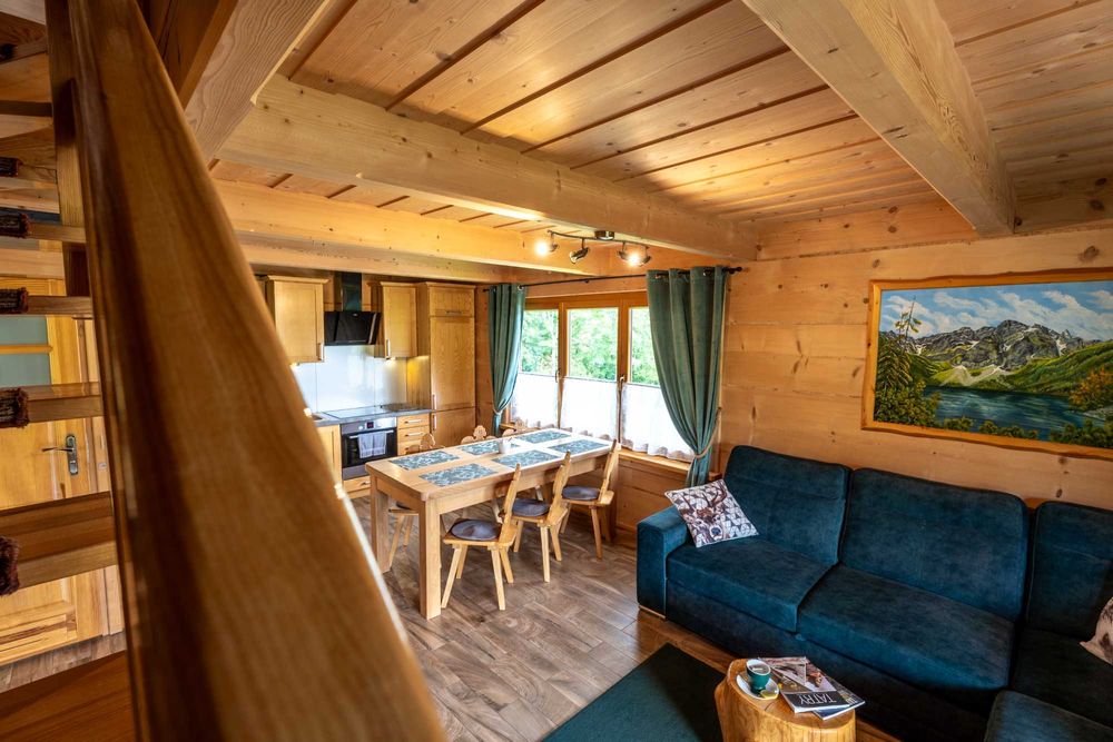 Domek w górach [domek z bali,Kościelisko,Zakopane,góry,wakacje  )