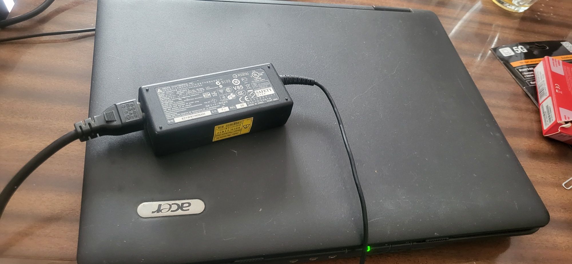 Laptop Acer extensa 5630EZ T4200 4gb ram zasilacz 15,4 cala