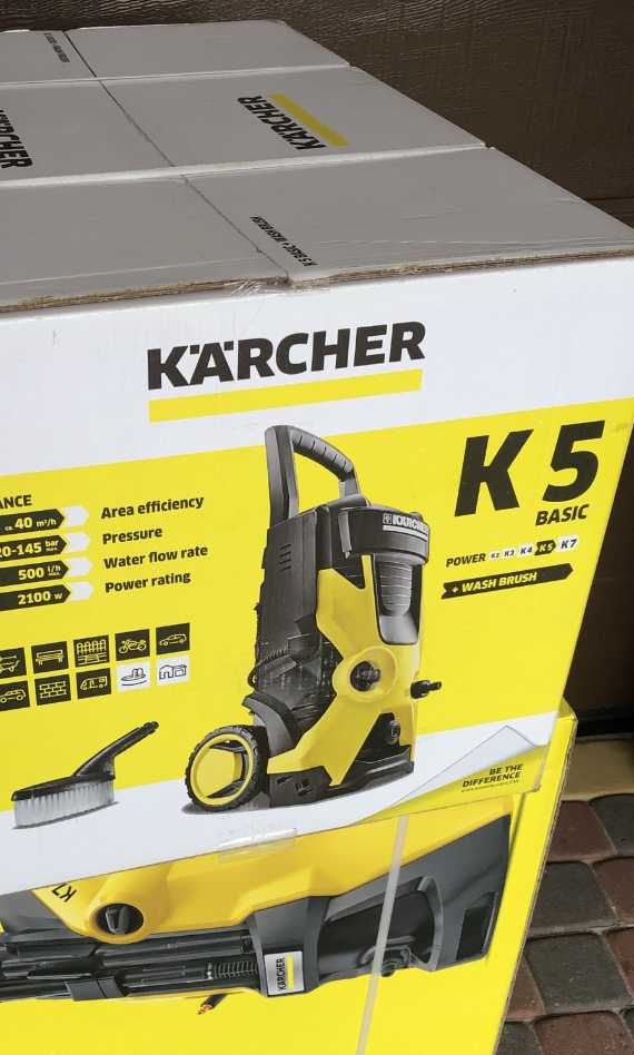 Мийка Karcher k5 basic (1,2,3насадки) оригінал Made in ItalyМинимойка