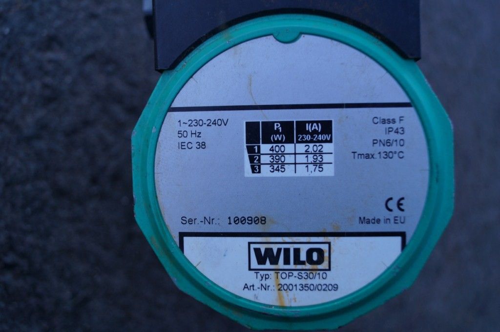 Pompa C.O. Wilo TOP-S30/10 1~230V  +GWARANCJA