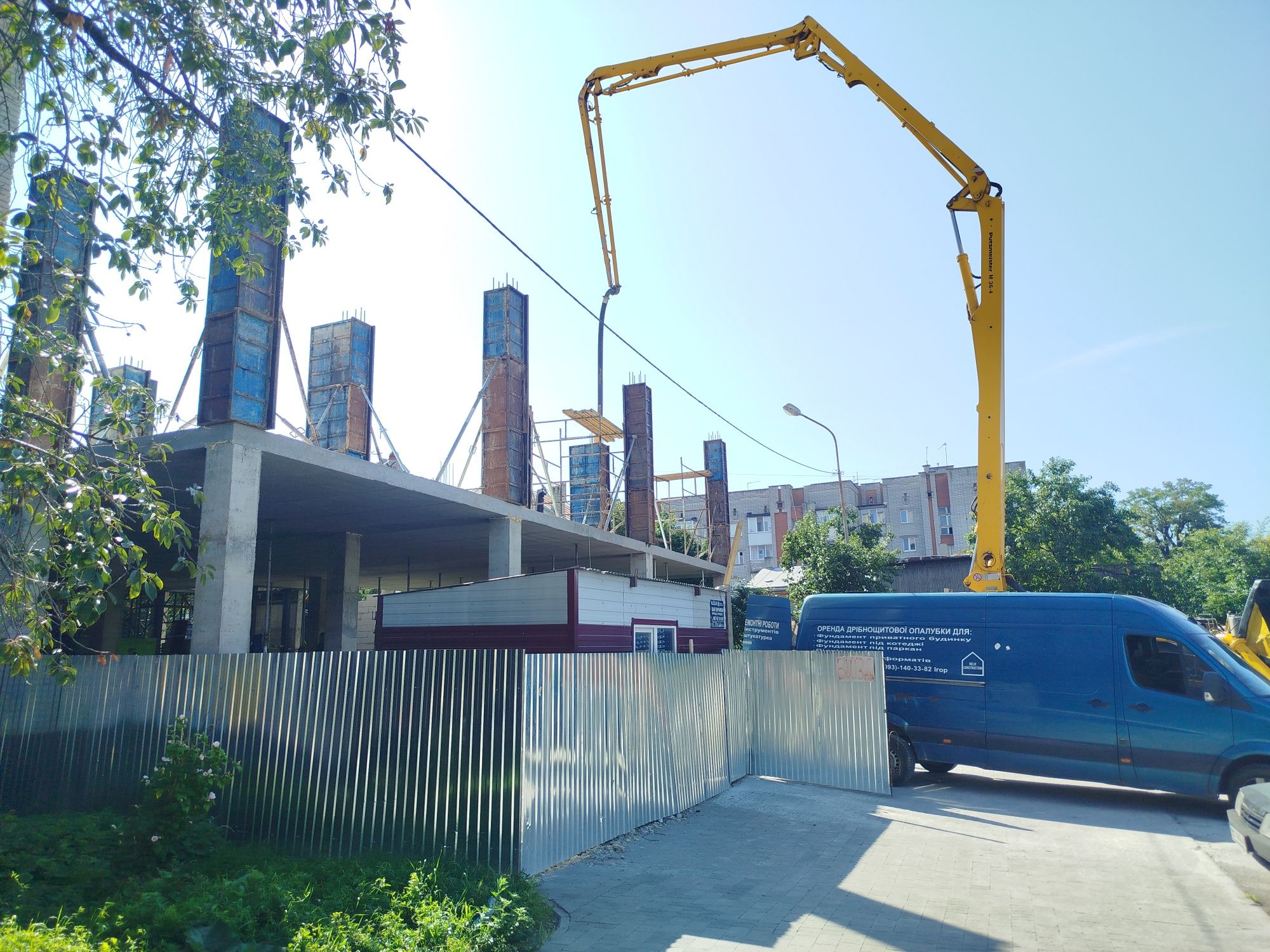 Опалубка для колон