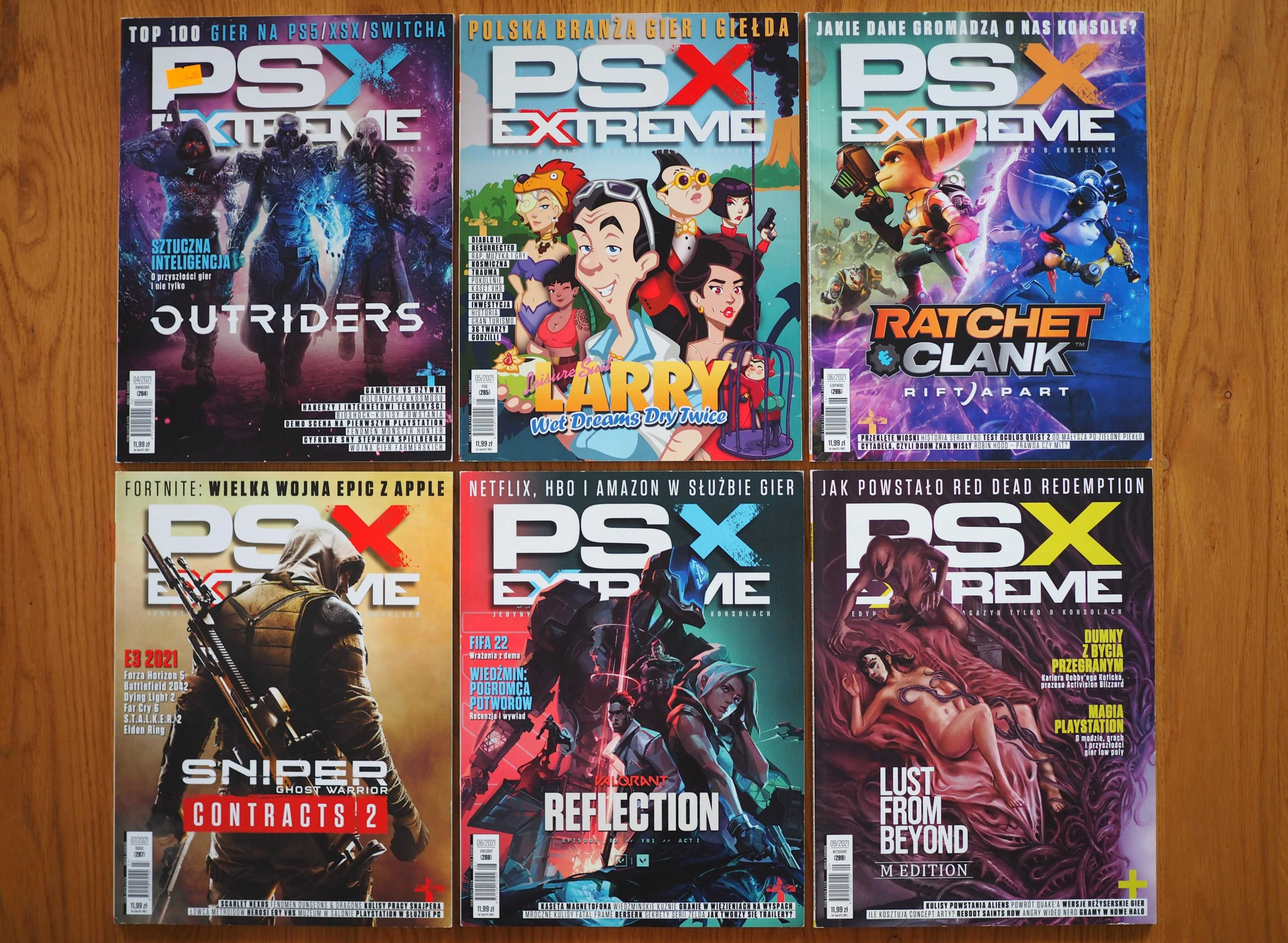 PSX Extreme 13 numerów 2021,2022r
