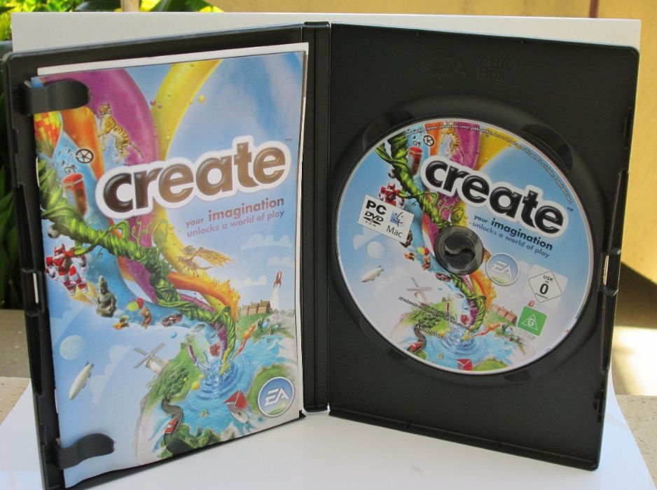 Jogo PC Create (selo Igac / como novo)