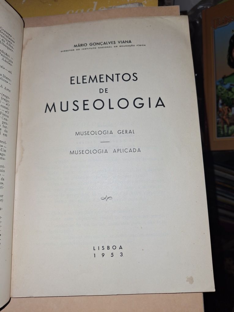 Elementos de Museologia geral aplicada 1952 Mário Gonçalves Viana