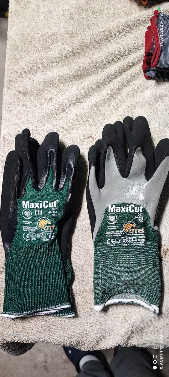 Rękawiczki antyprzęcieciowe ATG MaxiCut Oil / Guide / Maxiflex