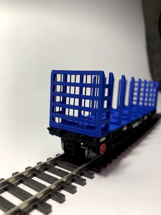Вагон для перевезення лісу 1:87(HO)