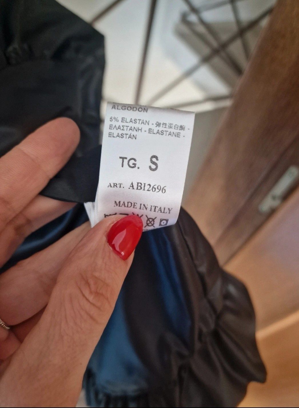 Vestido de malha combinado Roberta Biagi