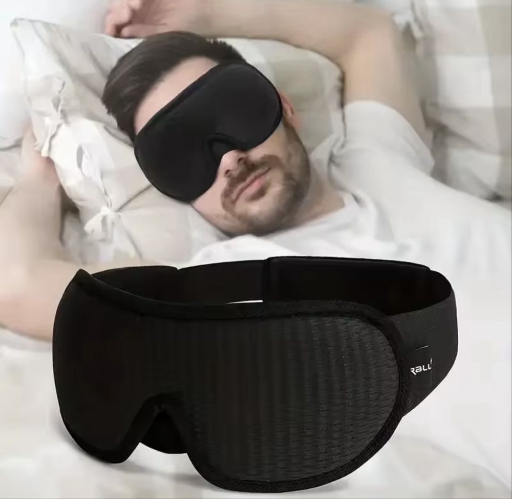 Маска для сну та відпочинку "mask relax soft black"