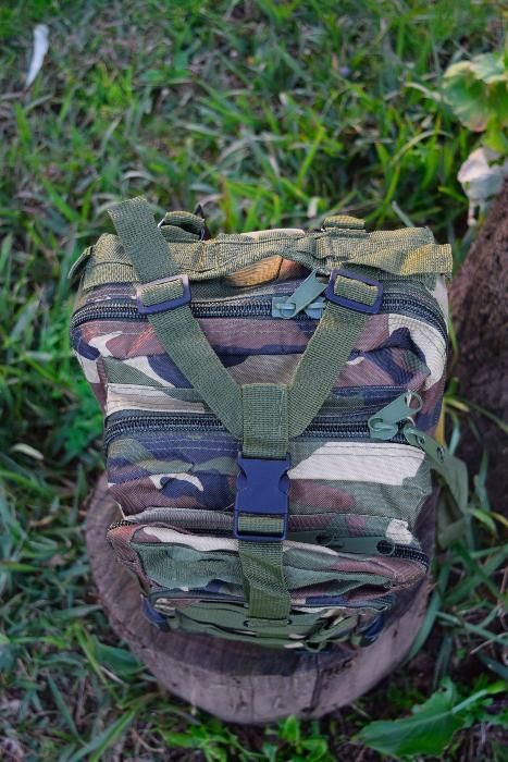 Mochila camuflada militar jungle backpack E.U.A airsoft paintball