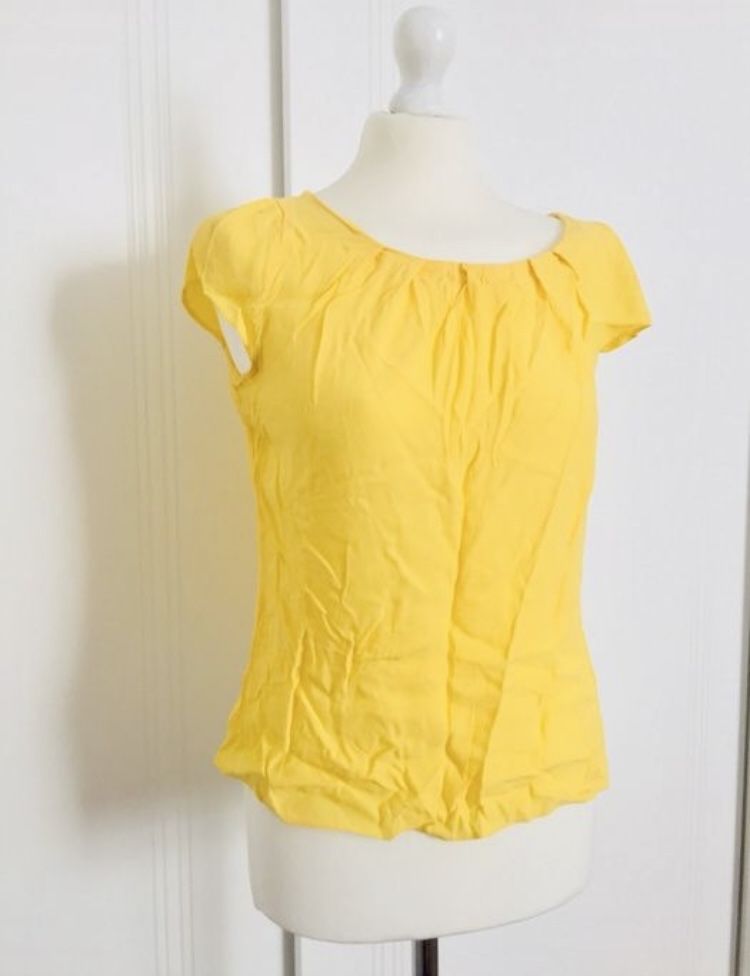 Żółta bluzka / koszulka F&F rozm. 34