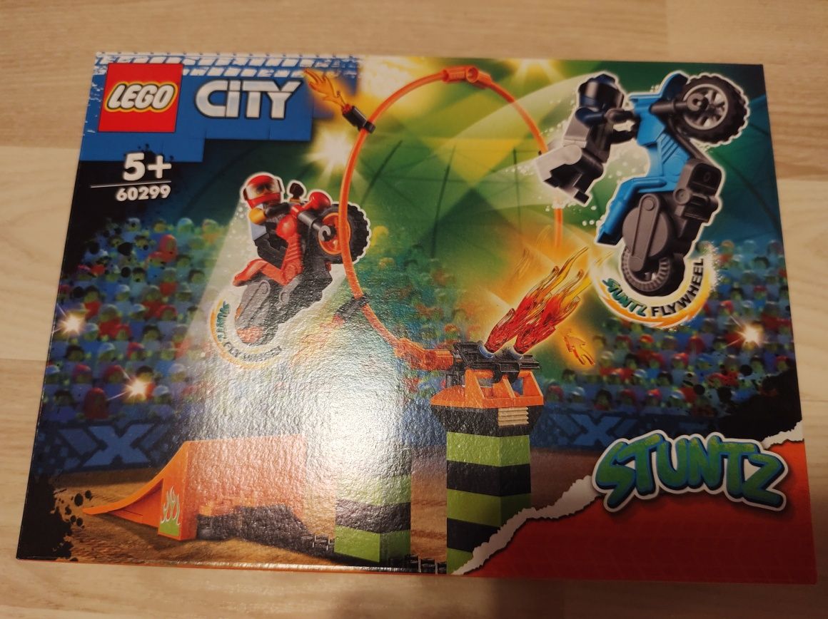 Nowe LEGO City Stuntz 60299 konkurs kaskaderski nowy