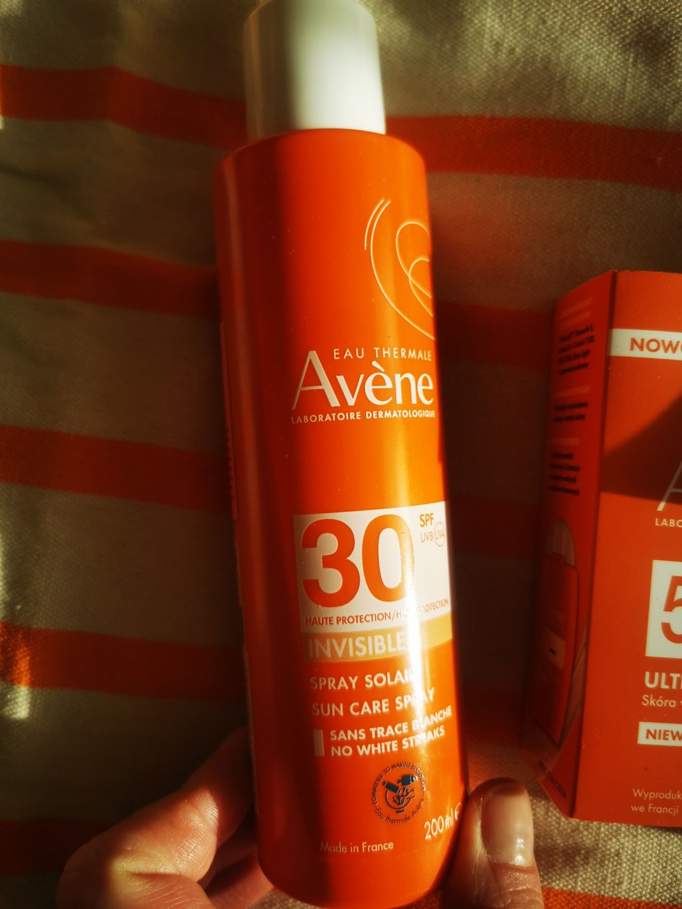 Zestaw Avene Sun plus torba plażowa