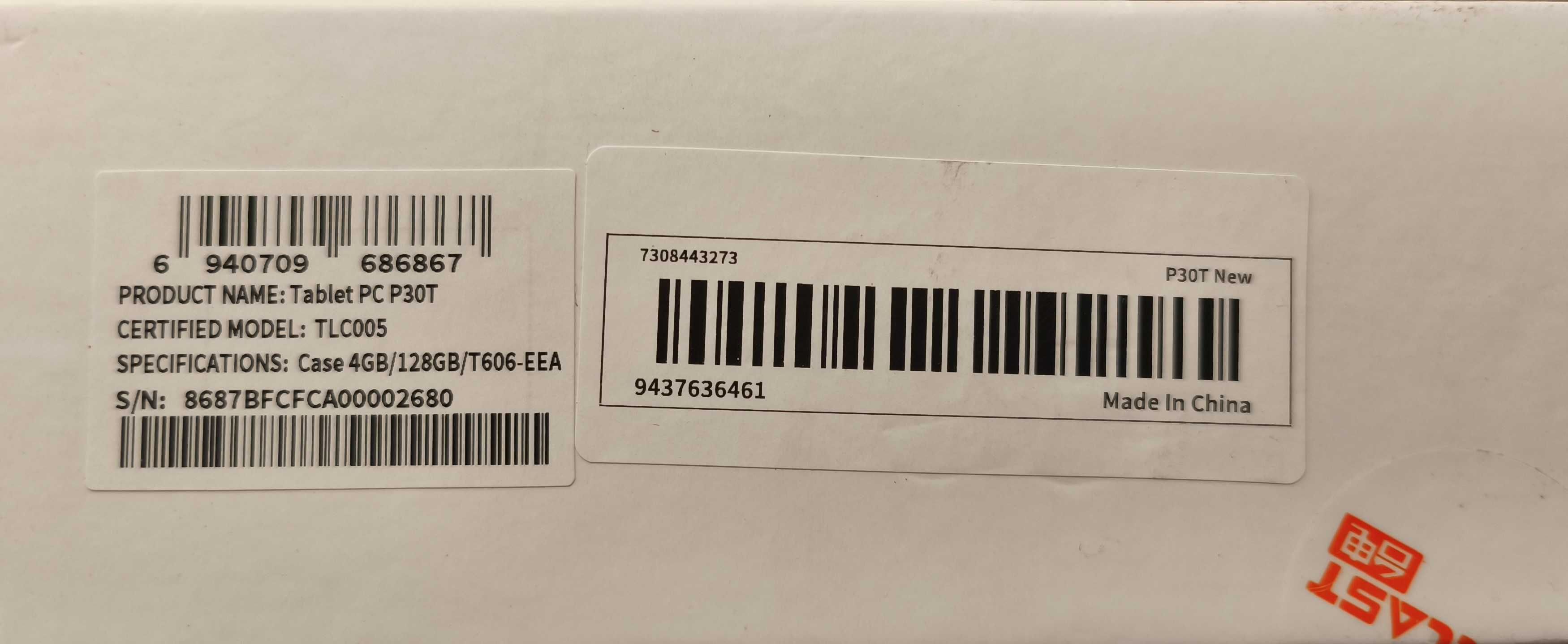 Tablet Teclast 128 gb