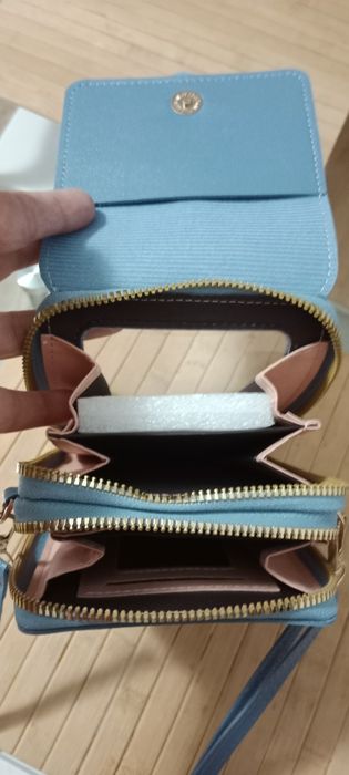 Torebka/portfel na długim pasku