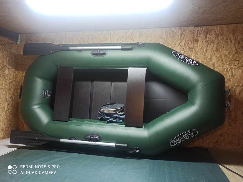 Продам човен двухмісний ПВХ лодка надувная для рыбалки и отдыха