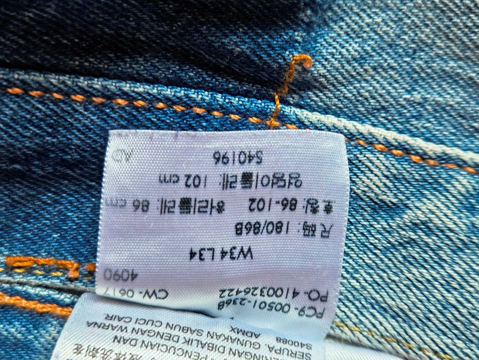 Spodnie Levis, rozmiar W34L34