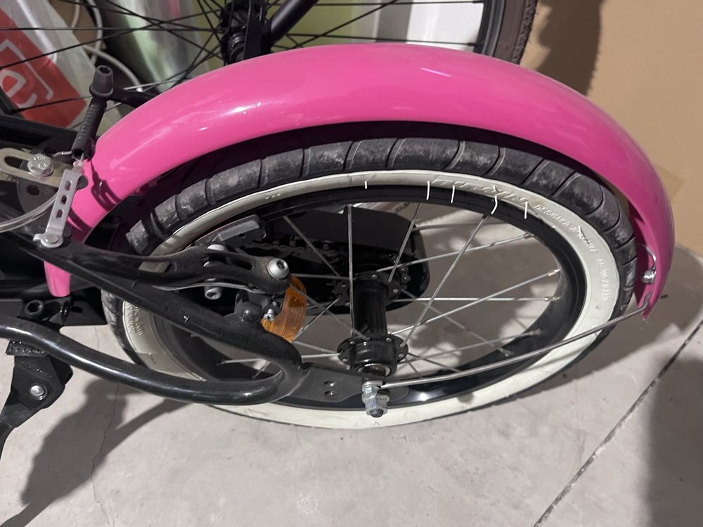 Bicicleta de menina 4-6 anos 500 spy hero 16 polegadas