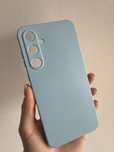 Silikonowe błękitne etui Samsung A55 5G