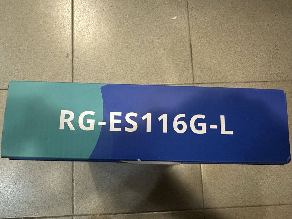 Комутатор 16 портів некерований Ruijie Reyee RG-ES116G-L