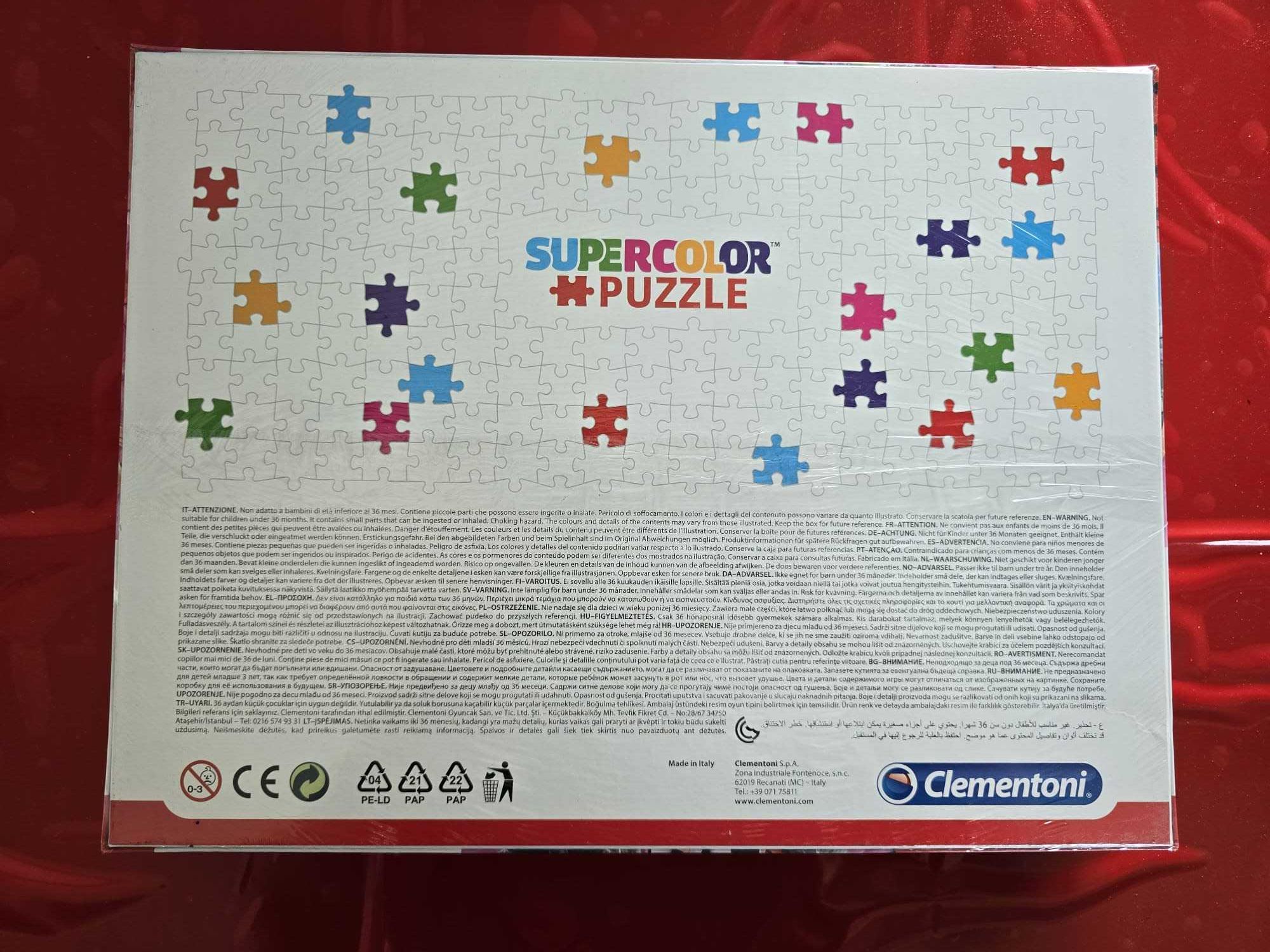 Pack 3 puzzles Clementoni NOVOS SELADOS!