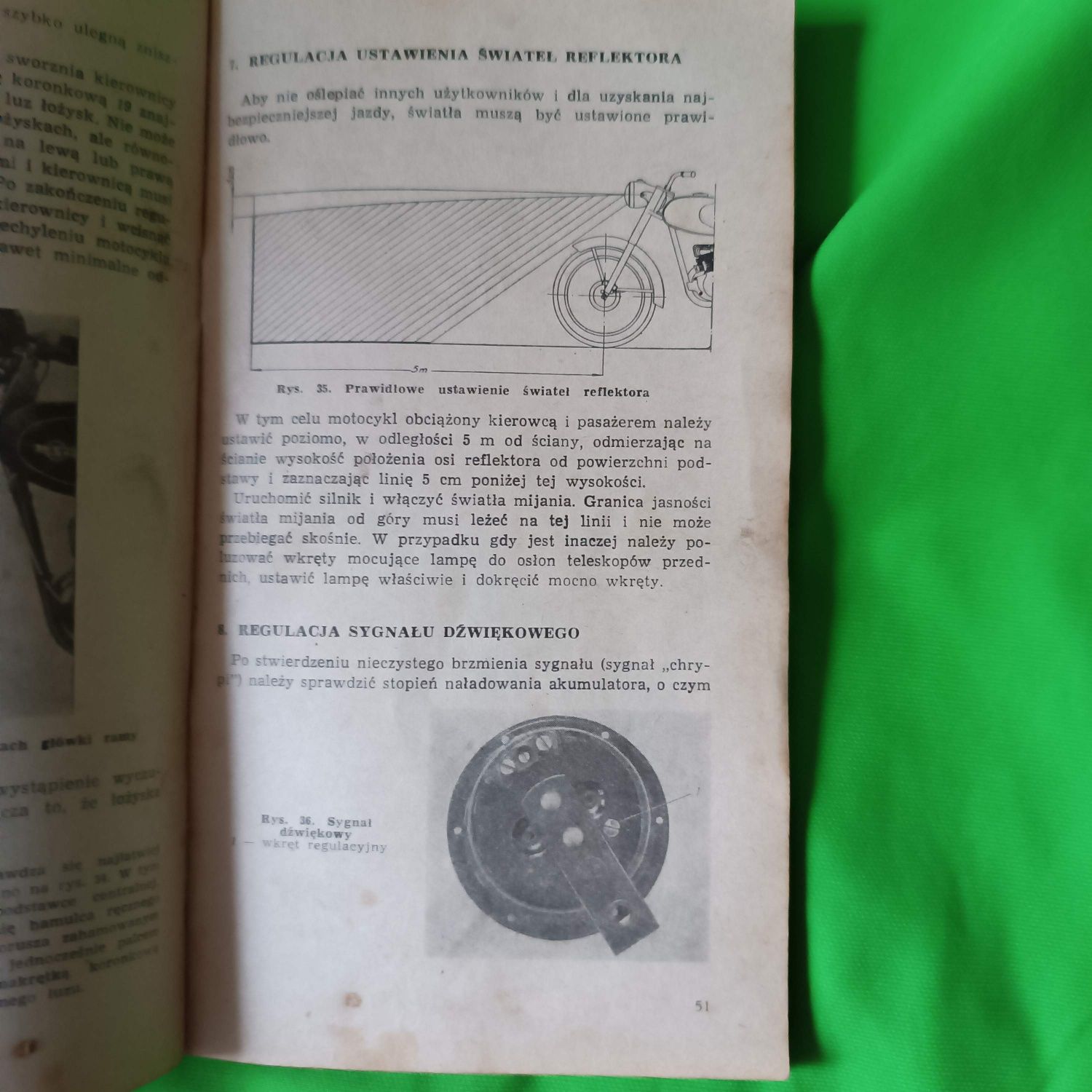 MOTOCYKL WSK typ M06 B3
Instrukcja obsługi

Rok wydania 1971 
Polecam.